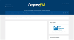 Desktop Screenshot of preparepm.com