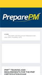 Mobile Screenshot of preparepm.com
